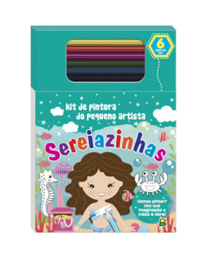 LIVRO DE PINTURA DO PEQUENO ARTISTA: SEREIAS