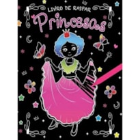 Livro de raspar - Princesas