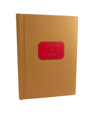 LIVRO DE REGISTRO BATISMO 32X46 200 FOLHAS