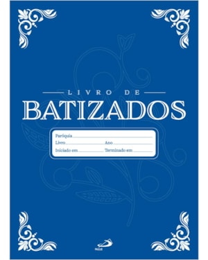 Livro de Registro - Batizado