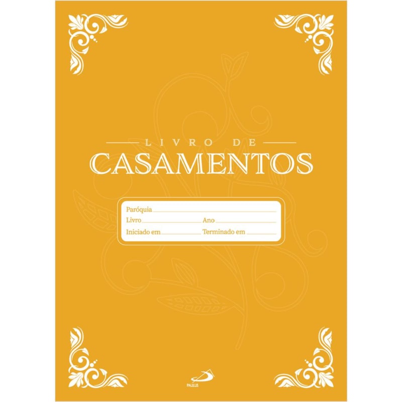 LIVRO DE REGISTRO - CASAMENTO