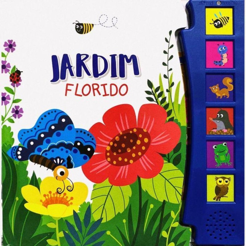 LIVRO DE SONS - JARDIM FLORIDO