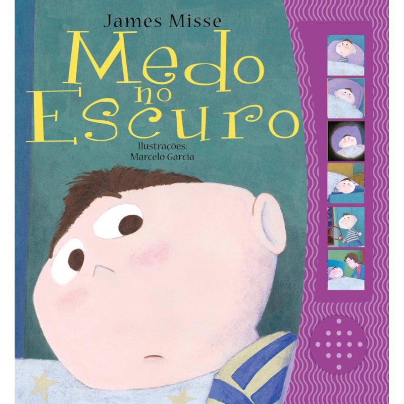 Livro de sons - Medo no escuro