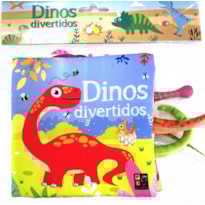Livro de tecido - Dinos divertidos