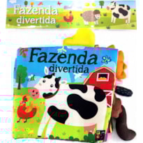 Livro de tecido - Fazenda divertida