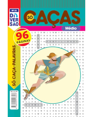 LIVRO DIVERSÃO SÓ CAÇA PALAVRAS 22