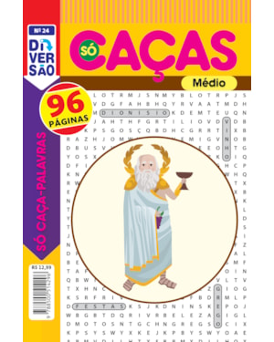 LIVRO DIVERSÃO SÓ CAÇA PALAVRAS 24