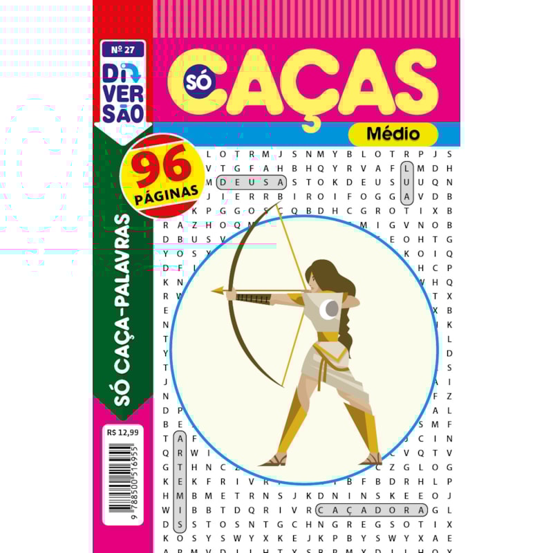 LIVRO DIVERSÃO SÓ CAÇA PALAVRAS 27