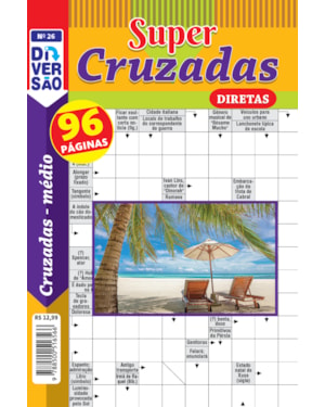 LIVRO DIVERSÃO SUPER CRUZADAS DIRETAS 26