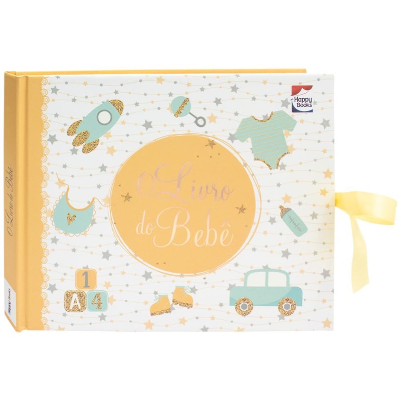 LIVRO DO BEBÊ (AMARELO)