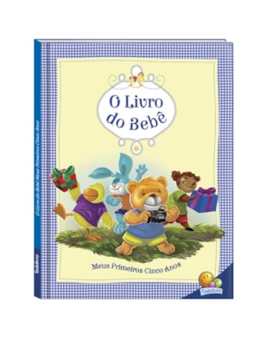 LIVRO DO BEBÊ,O-MEUS PRIMEIROS CINCO ANOS(AZUL)