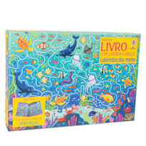 LIVRO E QUEBRA-CABEÇA - LABIRINTO DOS MARES