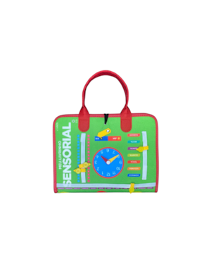 LIVRO EDUCATIVO MONTESSORI: MEU LIVRINHO SENSORIAL MALETA EDUCATIVA - HORAS