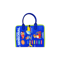 LIVRO EDUCATIVO MONTESSORI: MEU LIVRINHO SENSORIAL MALETA EDUCATIVA -VEÍCULOS