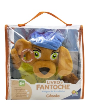 LIVRO + FANTOCHE AMIGOS DA ESCOLINHA: CÁSSIO DESCOBRE AS LETRAS (ESCOLINHA TODOLIVRO)