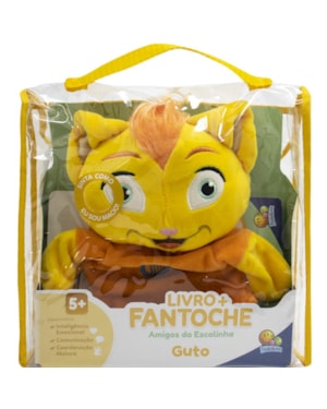 LIVRO + FANTOCHE AMIGOS DA ESCOLINHA: GUTO, NO RITMO DA ALEGRIA (ESCOLINHA TODOLIVRO)