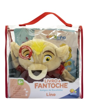LIVRO + FANTOCHE AMIGOS DA ESCOLINHA: LINO EM...MEU CORPO, MINHA VIDA! (ESCOLINHA TODOLIVRO)