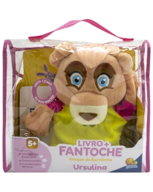LIVRO + FANTOCHE AMIGOS DA ESCOLINHA: URSULINA, FAZENDO ARTE (ESCOLINHA TODOLIVRO)
