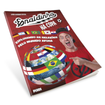 LIVRO ILUSTRADO OFICIAL ENALDINHO NA COPA