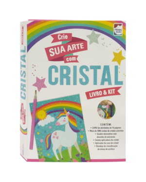 LIVRO INTERATIVO: CRIE SUA ARTE COM CRISTAL