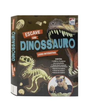LIVRO INTERATIVO: ESCAVE UM DINOSSAURO