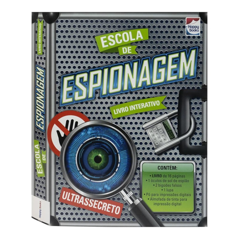 Livro Interativo: Escola de Espionagem
