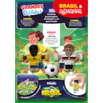 LIVRO INTERATIVO FUTEBOL BRASIL X ALEMANHA