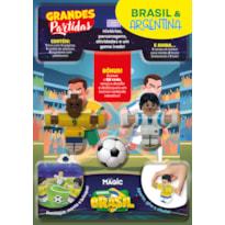 LIVRO INTERATIVO FUTEBOL BRASIL X ARGENTINA
