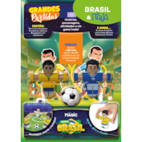 LIVRO INTERATIVO FUTEBOL BRASIL X ITÁLIA