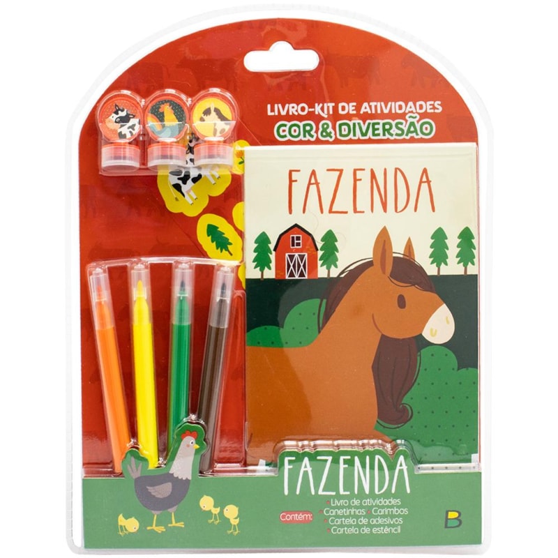 LIVRO-KIT DE ATIVIDADES: FAZENDA
