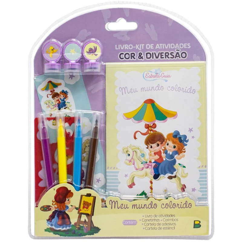 LIVRO-KIT DE ATIVIDADES: MEU MUNDO COLORIDO