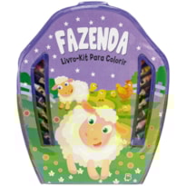 LIVRO-KIT PARA COLORIR: FAZENDA