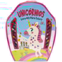 LIVRO-KIT PARA COLORIR: UNICÓRNIOS