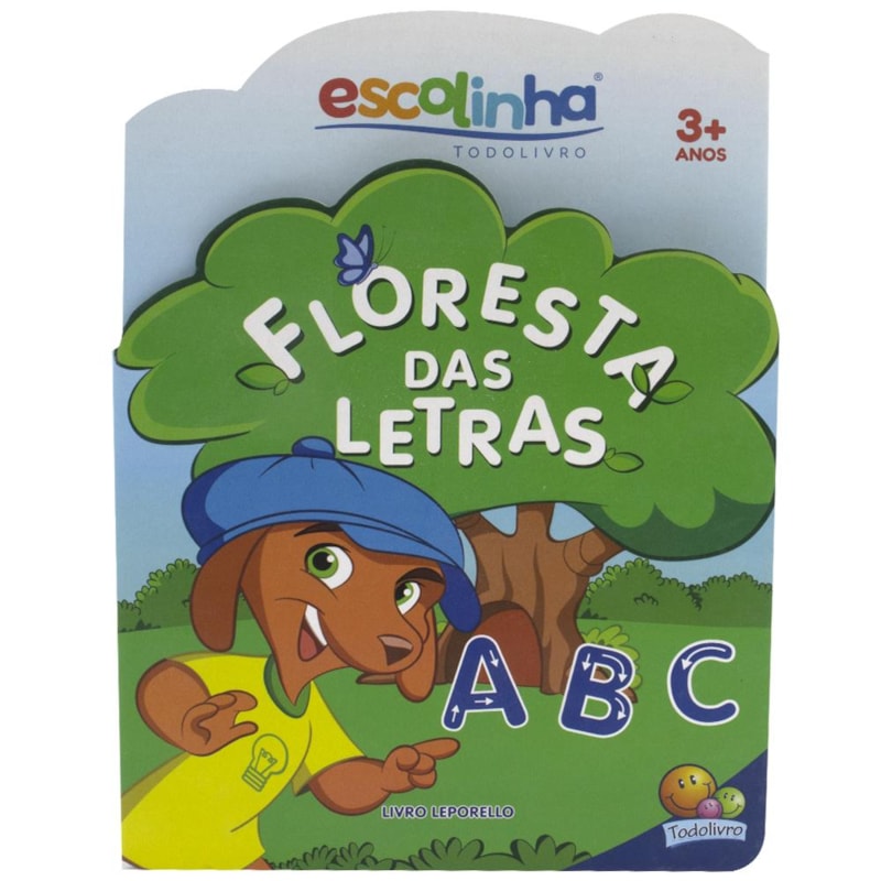 Livro-Leporello - Viagem Divertida: Floresta das Letras (Escolinha)