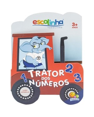 LIVRO-LEPORELLO - VIAGEM DIVERTIDA: TRATOR DOS NÚMEROS (ESCOLINHA)