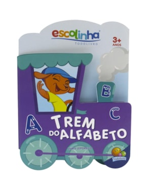 LIVRO-LEPORELLO - VIAGEM DIVERTIDA: TREM DO ALFABETO (ESCOLINHA)