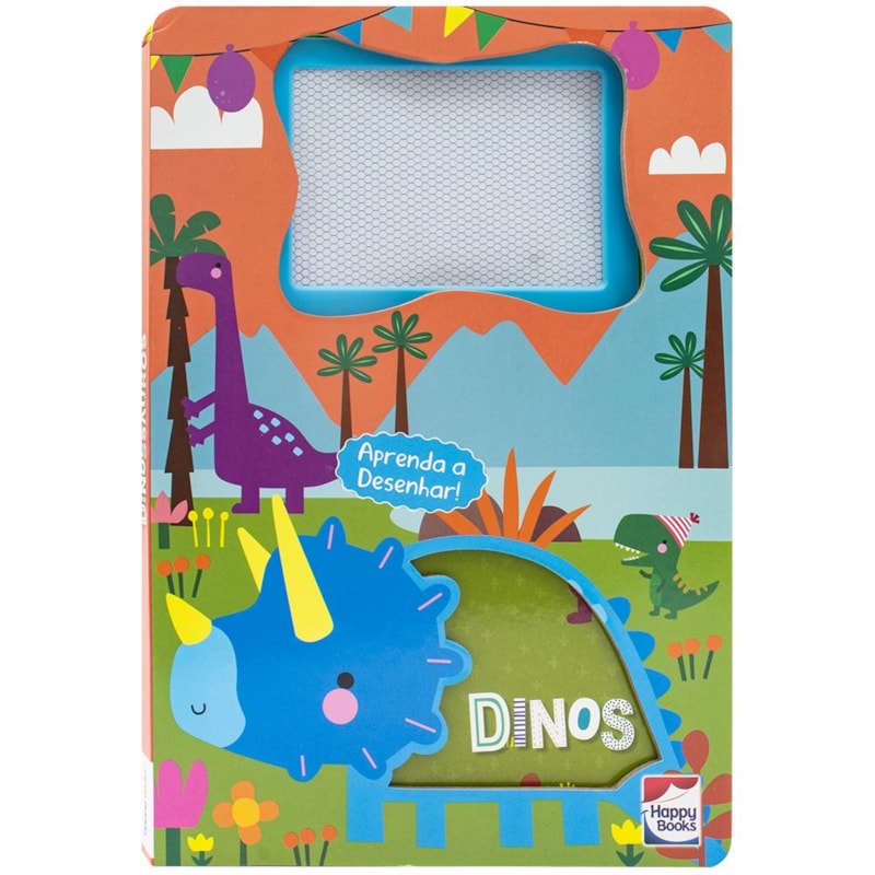 LIVRO-LOUSA MÁGICA! DINOSSAUROS