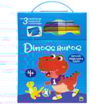 LIVRO MÁGICO PARA COLORIR: DINOSSAUROS