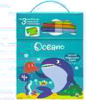 LIVRO MÁGICO PARA COLORIR: OCEANO