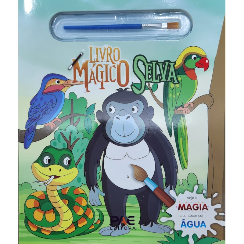 Livro mágico selva