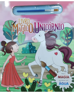 Livro mágico unicórnio