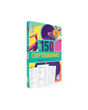 LIVRO MAIS 150 CRIPTOS NÍVEL MÉDIO ED 31