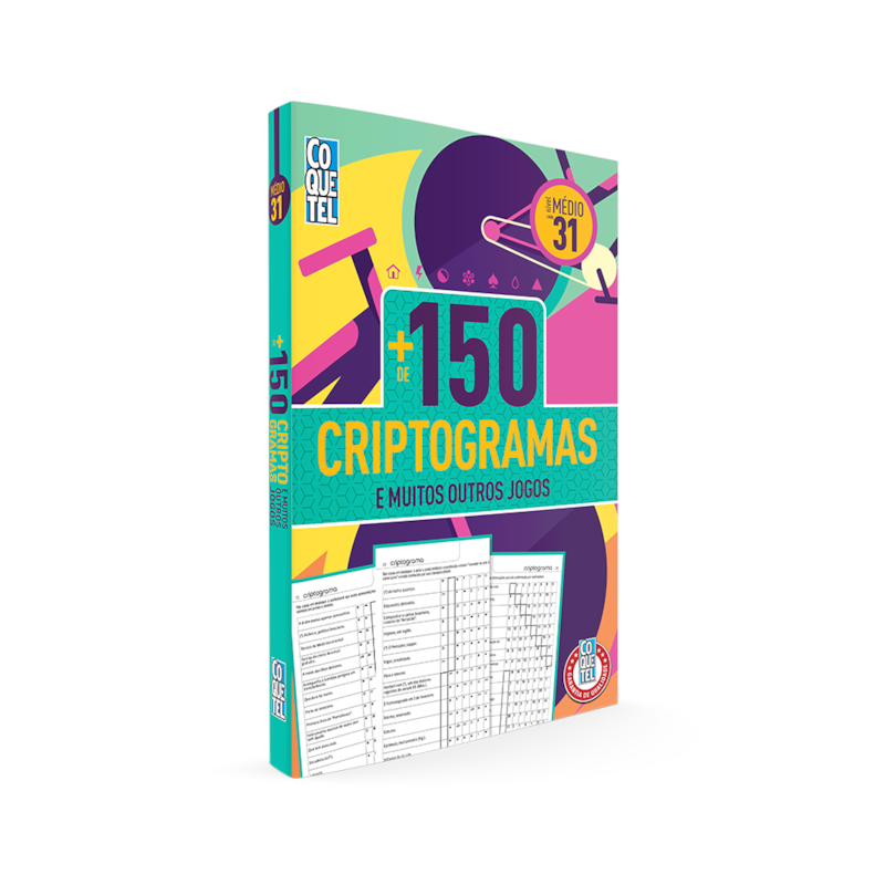 LIVRO MAIS 150 CRIPTOS NÍVEL MÉDIO ED 31