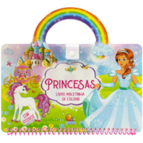 Livro Maletinha de Colorir: Princesas