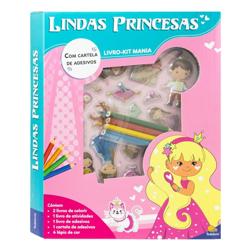 Livro mania: Lindas princesas