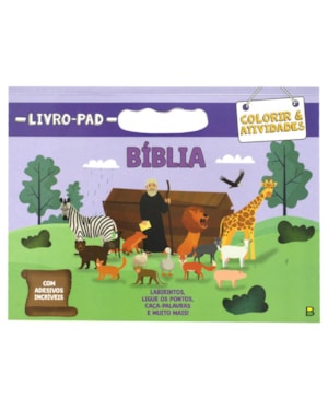 LIVRO-PAD COLORIR & ATIVIDADES: BÍBLIA