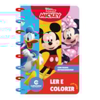 LIVRO PARA COLORIR COM DISCOS - MICKEY