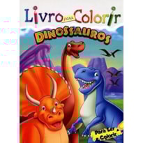 LIVRO PARA  COLORIR DINOSSAUROS