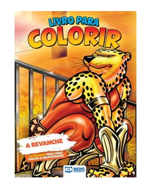 LIVRO PARA COLORIR JORNADA DO HERÓI - A REVANCHE