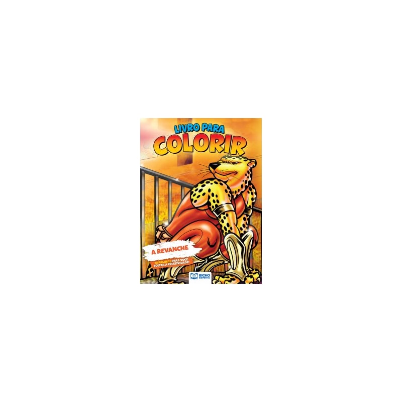 LIVRO PARA COLORIR JORNADA DO HERÓI - A REVANCHE